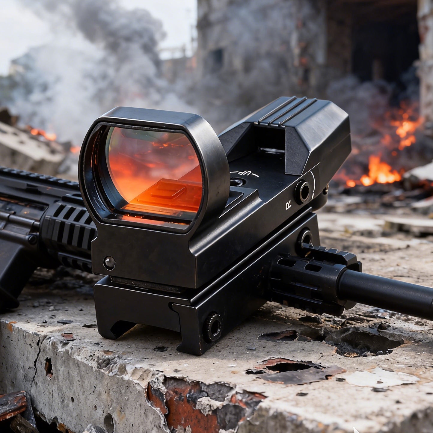 Yochai Enclosed Red Dot Sight with Replaceable Battery